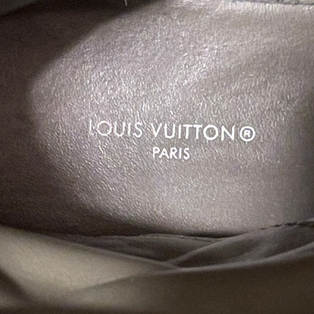 Louis Vuitton 40 Rubber Territory Boots | Olive Green, Calfskin EU 40/US 9 Italy - Picture 10 of 14